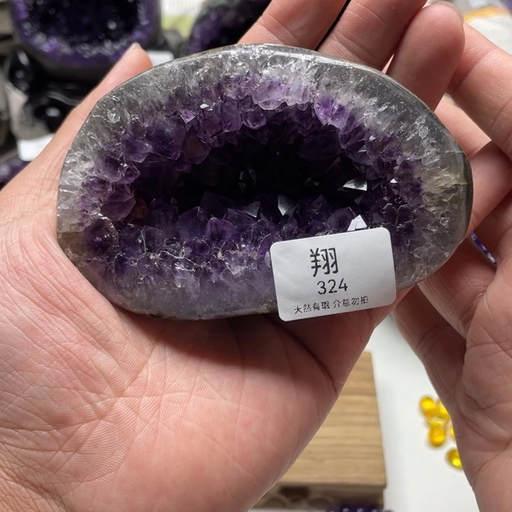 未镶嵌大型摆件（非配饰）紫晶