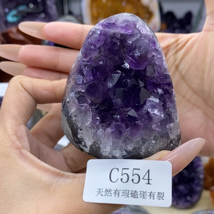 未镶嵌大型摆件（非配饰）紫晶