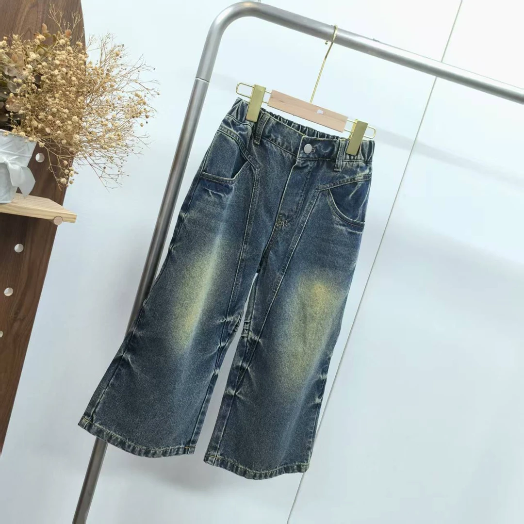【B650】蓝色牛仔裤B0-10
