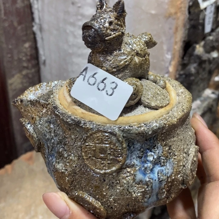 柴烧裸烧纯手工制作