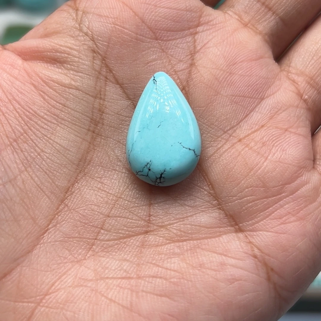 未镶嵌绿松石珠宝奇石