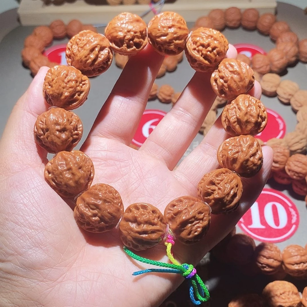 文玩核桃手串22尺粗筋手串