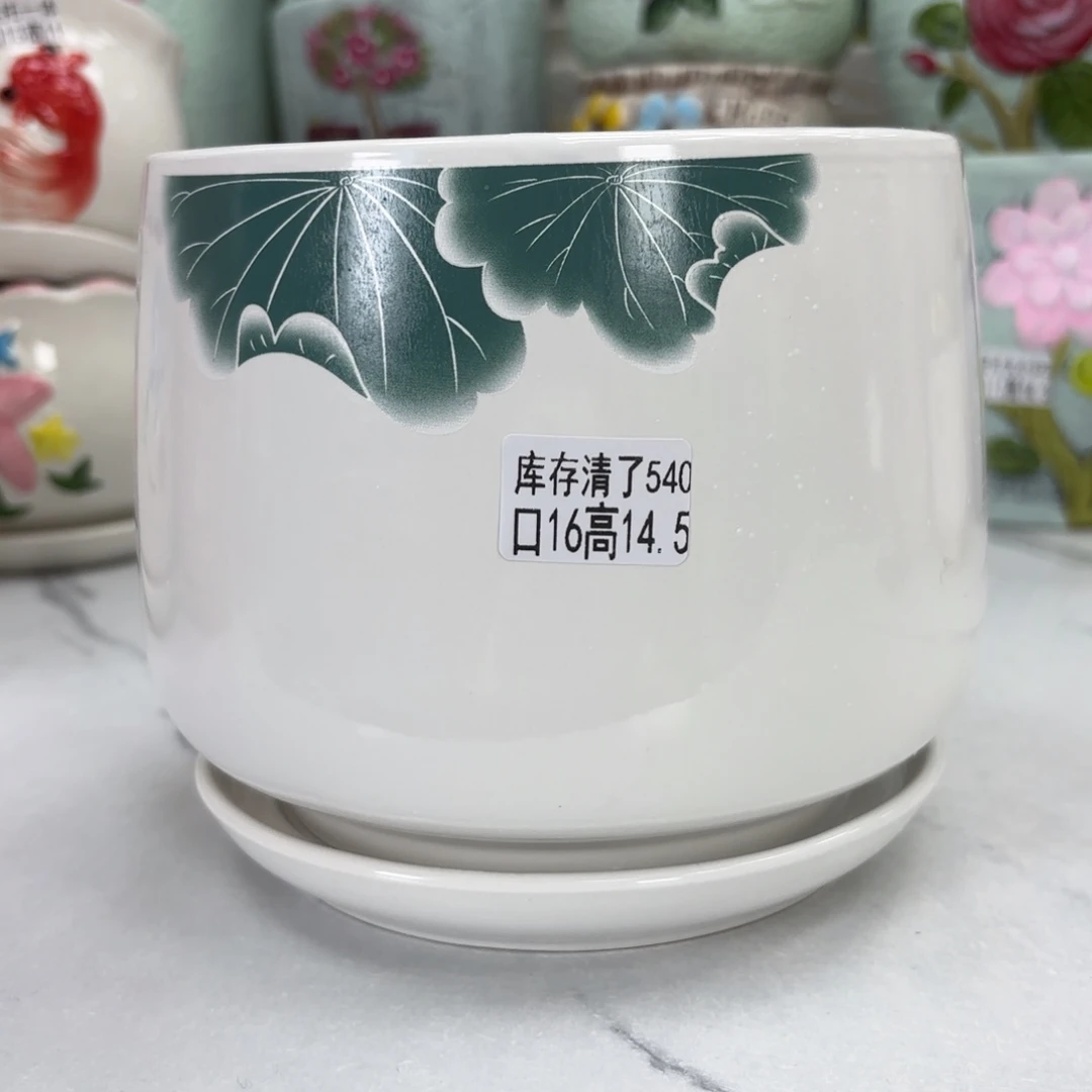 @夏西陶瓷花盆@@5540