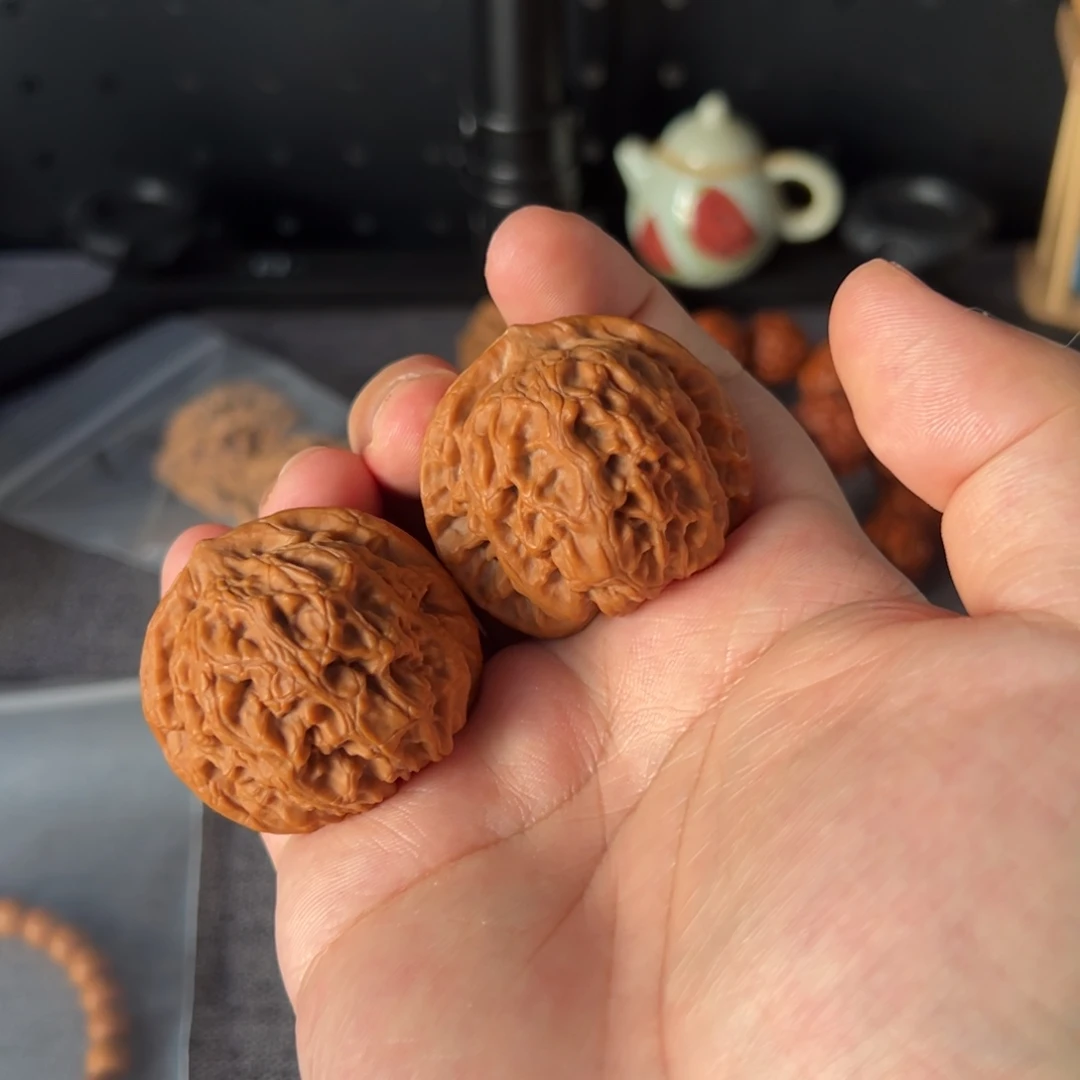 文玩核桃吊坠太行龙脉元宝 41