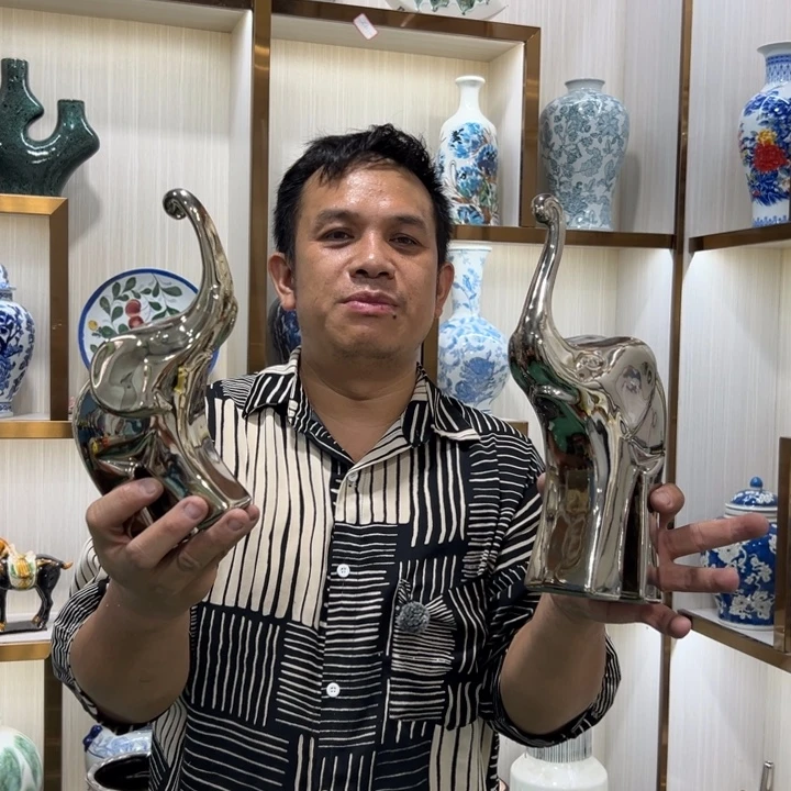 高温陶瓷工艺饰品（部分微瑕）
