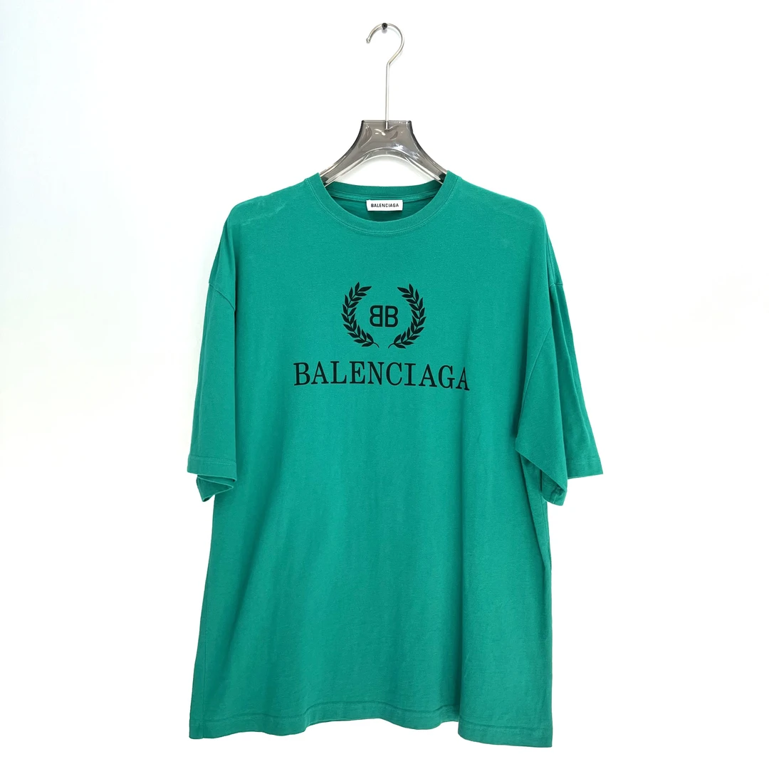 99新 Balenciaga/巴黎世家 绿色麦穗短袖/S码（北京）