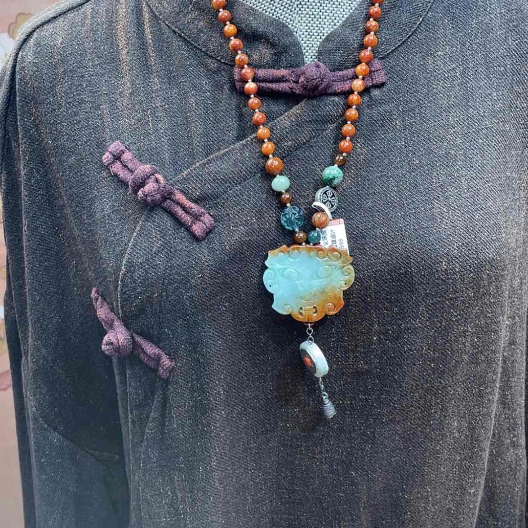 【闪购商品】吊坠(赠链)未镶嵌翡翠