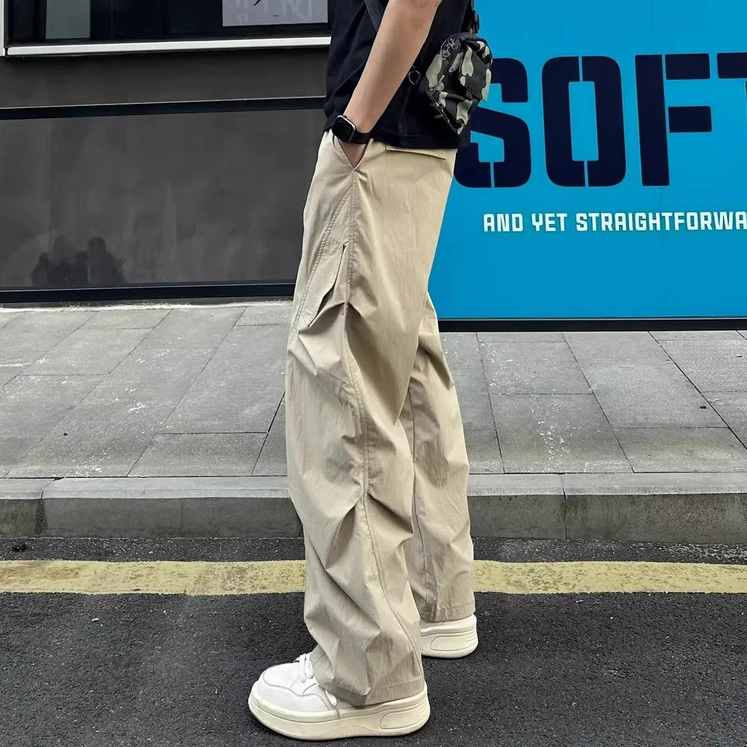 加长弯刀裤男高个子春秋190cm长裤185cm直筒180cm青少年大码