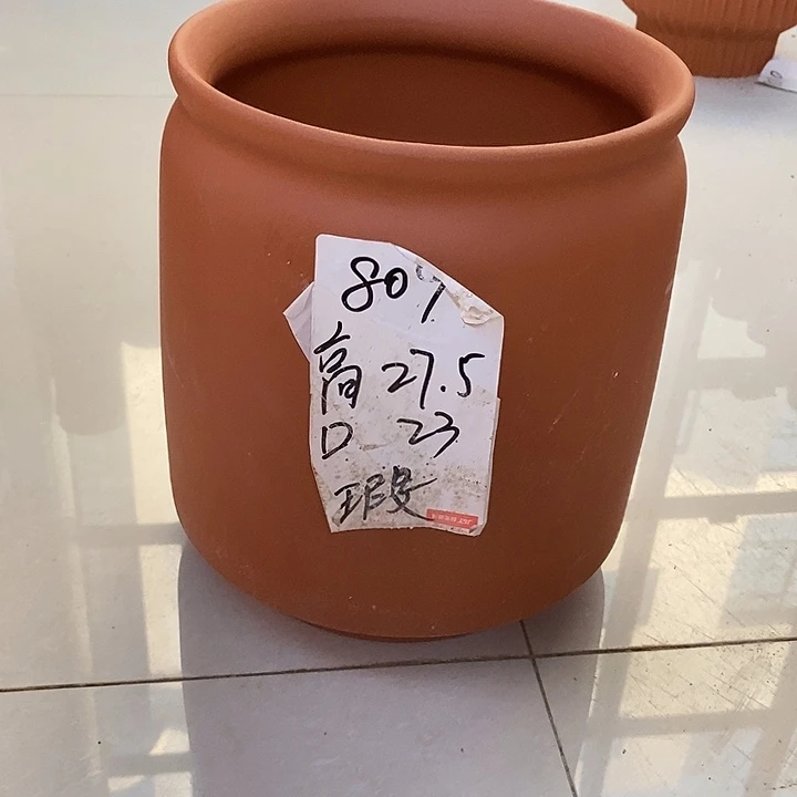 粗陶红陶绿植花盆809
