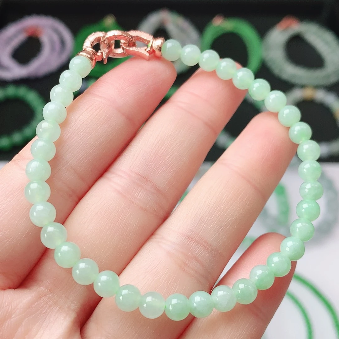 翡翠未镶嵌手链翡翠