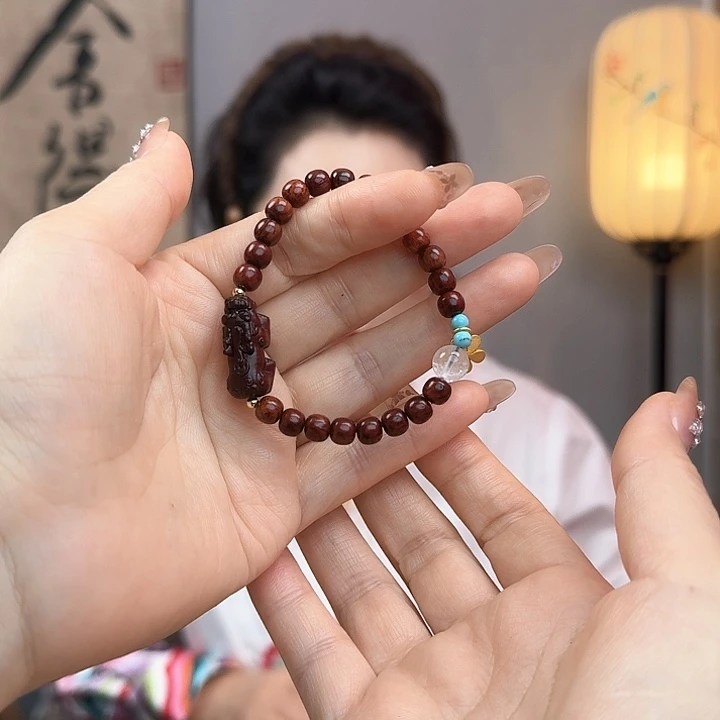 降真香手串/手链海南降真香多宝单圈