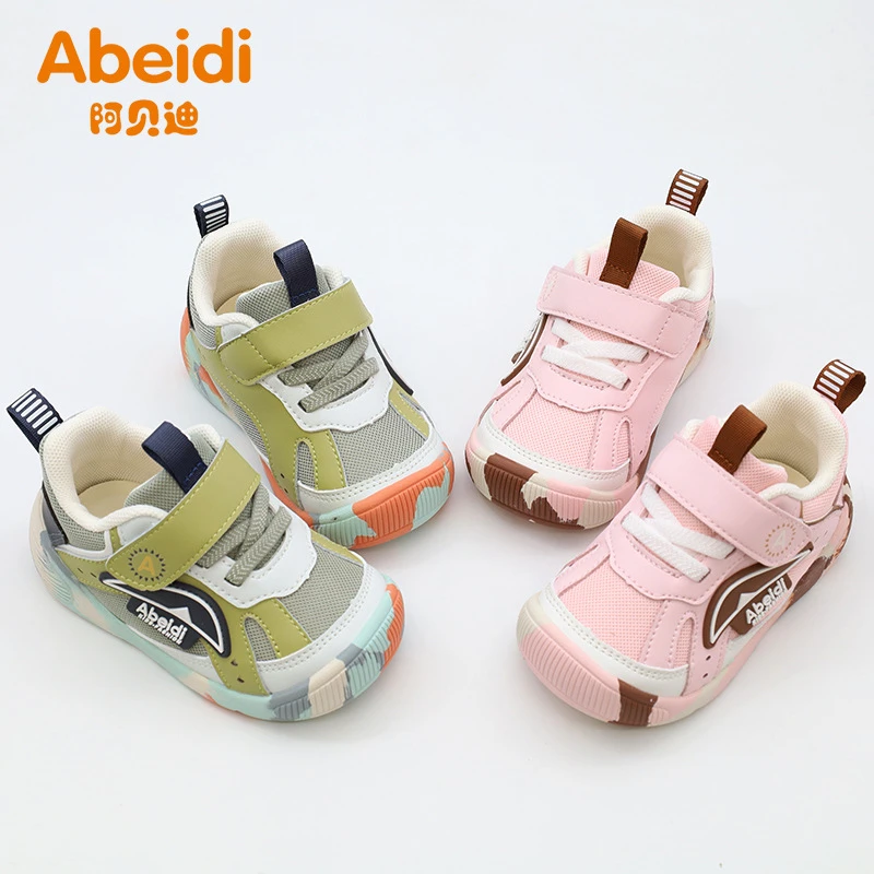 阿贝迪春秋季新款儿童软底轻便防滑透气稳步机能鞋中小童休闲运动