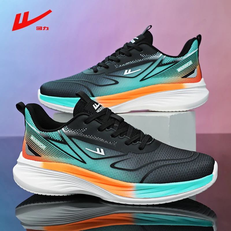 回力男鞋运动跑步鞋爆款2025新款秋季网面时尚百搭休闲鞋男生鞋子