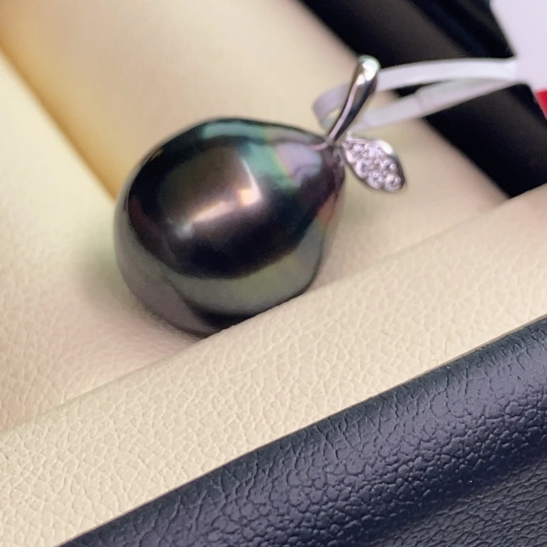 颈饰银S925镶嵌海水珍珠