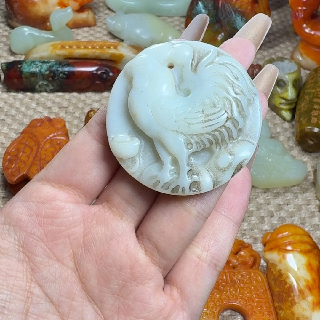 吊坠白玉菩提挂件