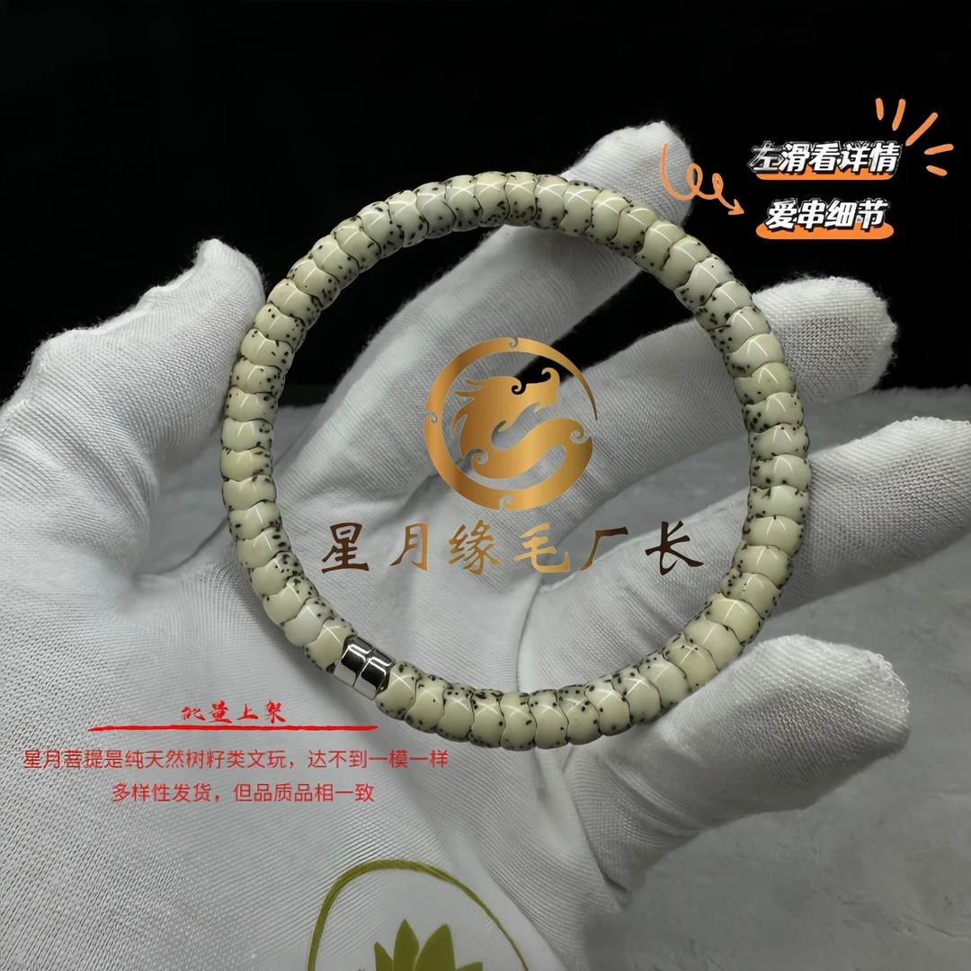 XH66原生态星月菩提手串【小龙】文玩好物【多样性发货】