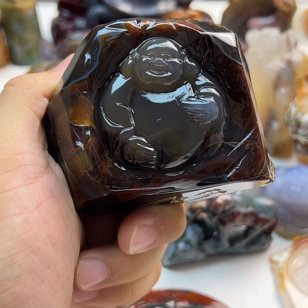 玛瑙/玉髓未镶嵌颈饰