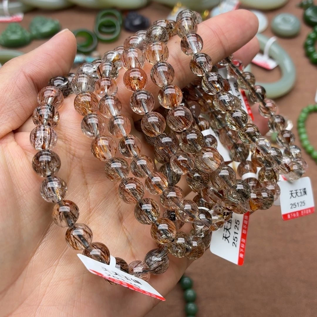 和田玉未镶嵌手串