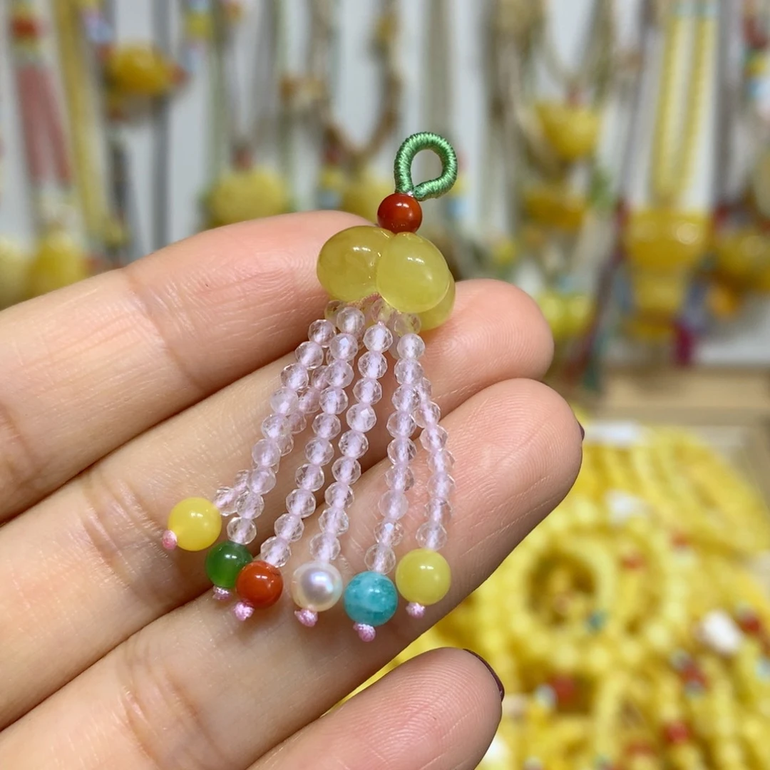 琥珀裸石未镶嵌多样性发货