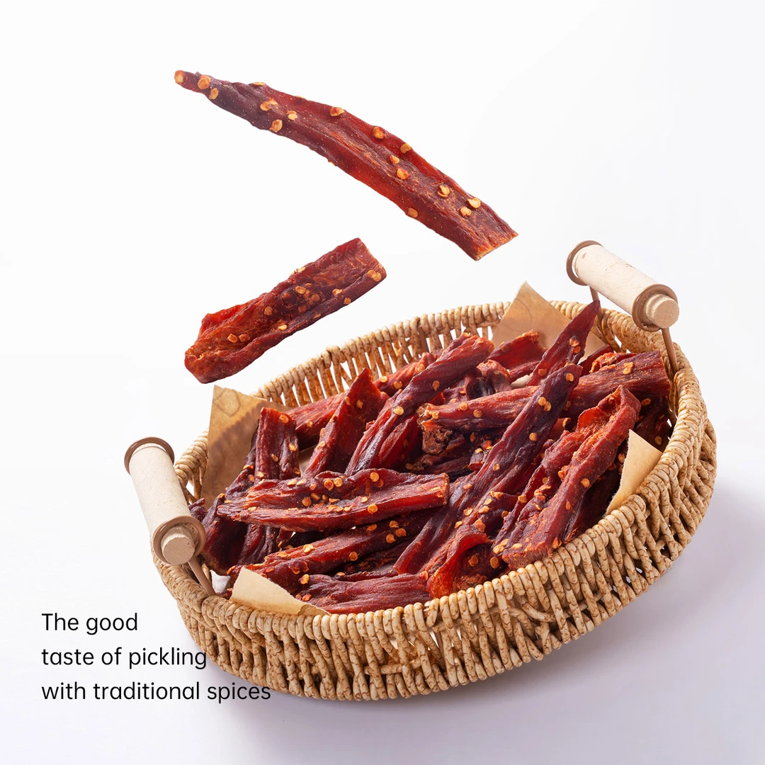 熊治风干鸡肉条200g/罐