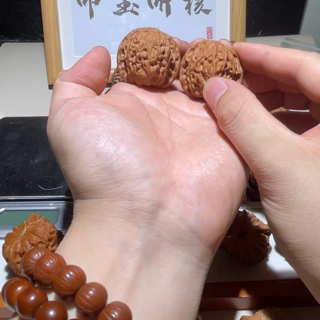 把件文玩核桃37全品磨盘