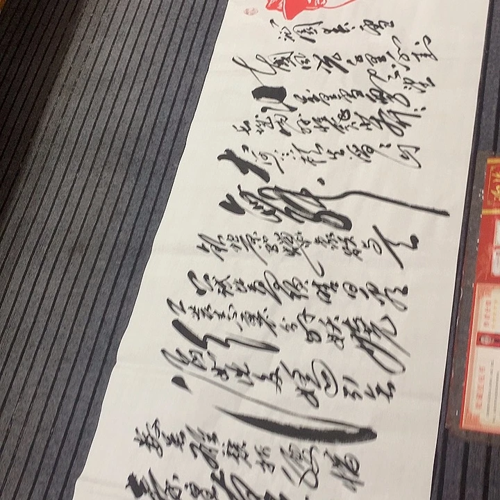 书法冯伟老师头像雪