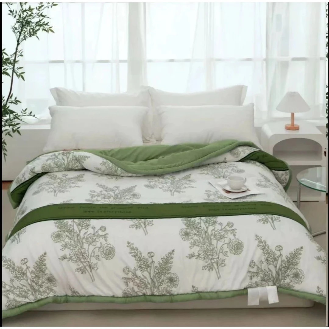 【达人专属】新疆包邮印花夏凉被透气空调被亲肤可机洗冰感夏被