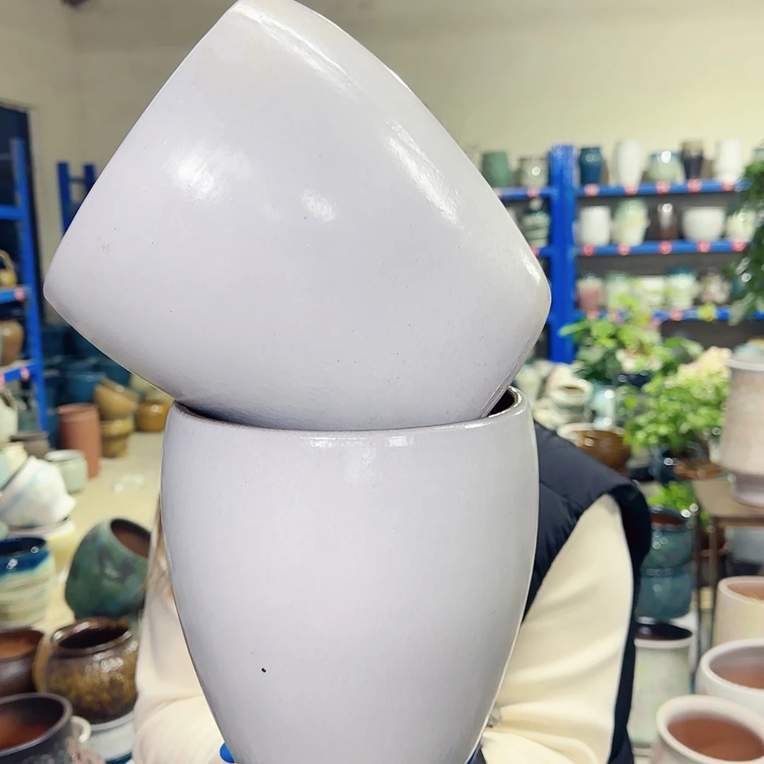 花盆紫砂高20口18