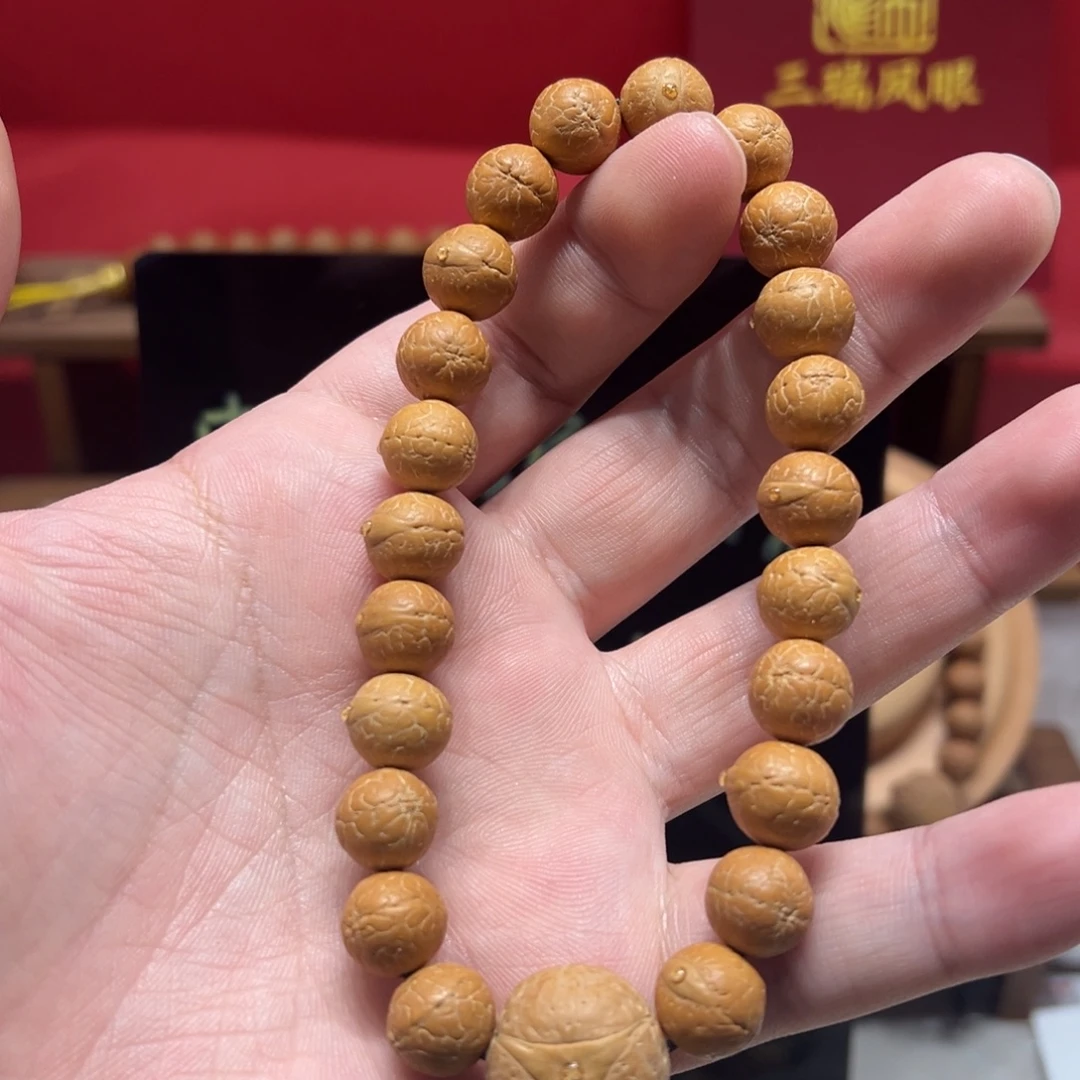 手串凤眼菩提11mm尼泊尔凤眼菩提单圈