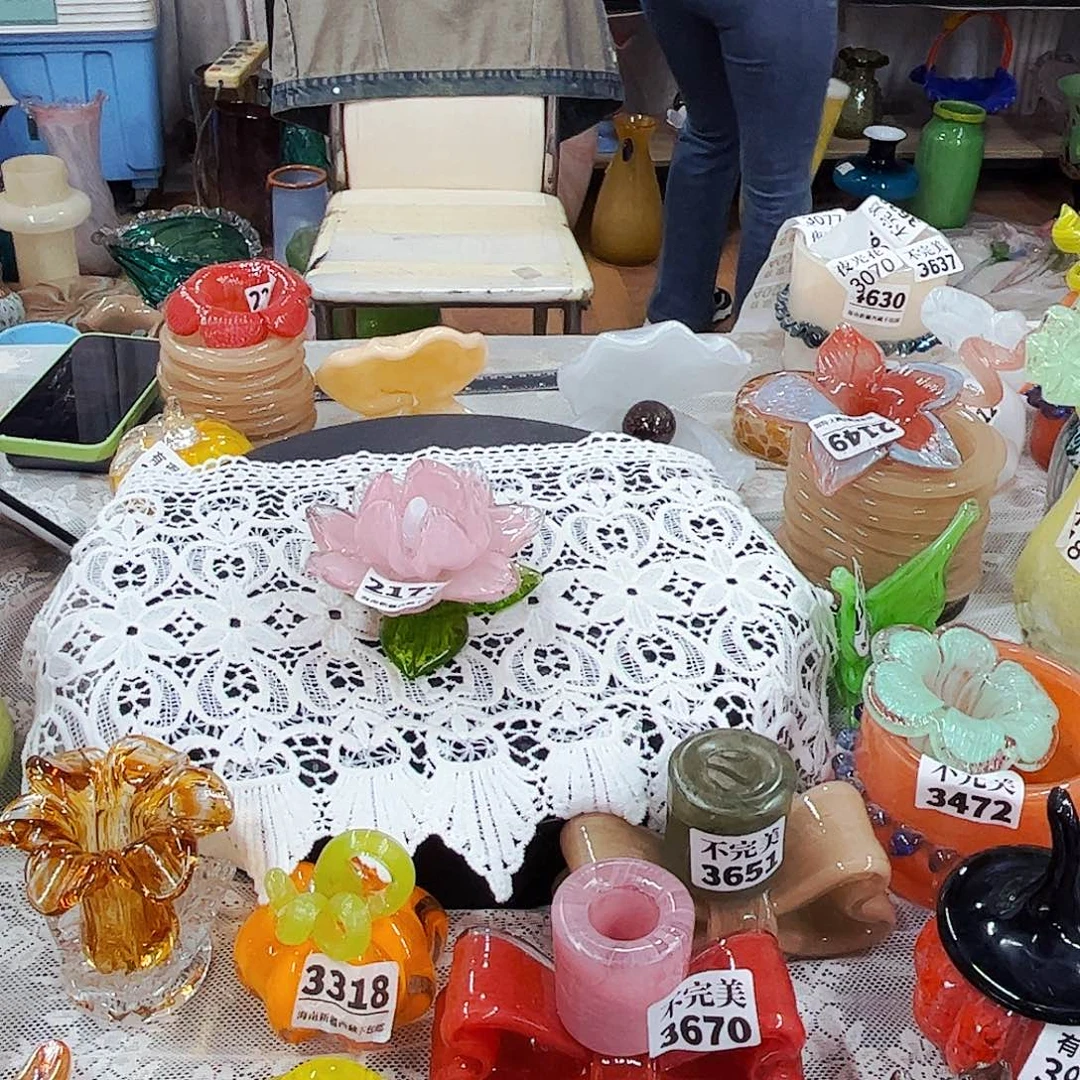 2173莲花摆件 家悦琉璃工艺品