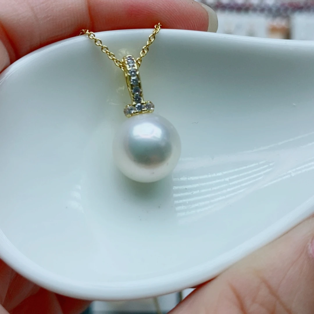 淡水珍珠未镶嵌颈饰11.3mm