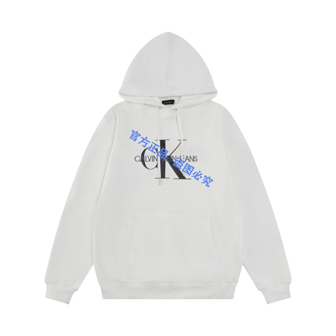 【双11价，只有一天】官方正品美国ck卫衣男女情侣秋冬加厚连帽打底