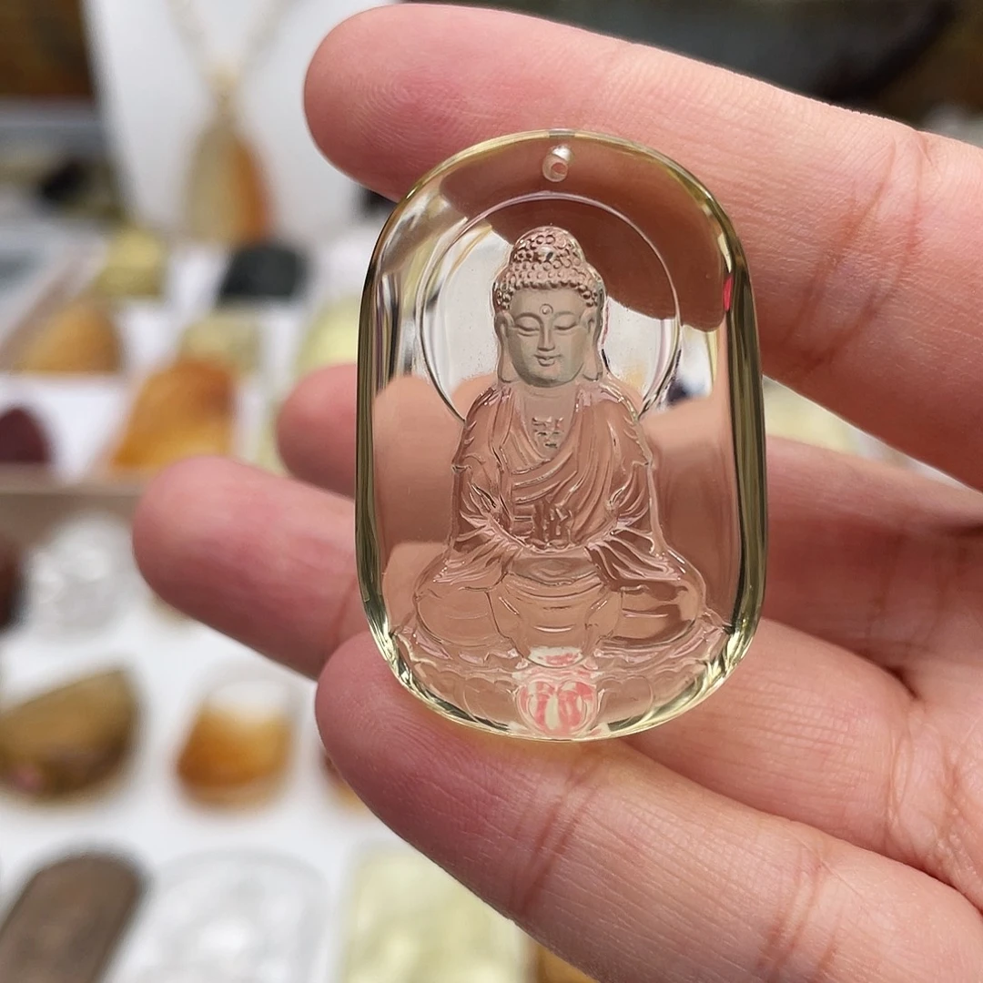 颈饰未镶嵌水晶定制