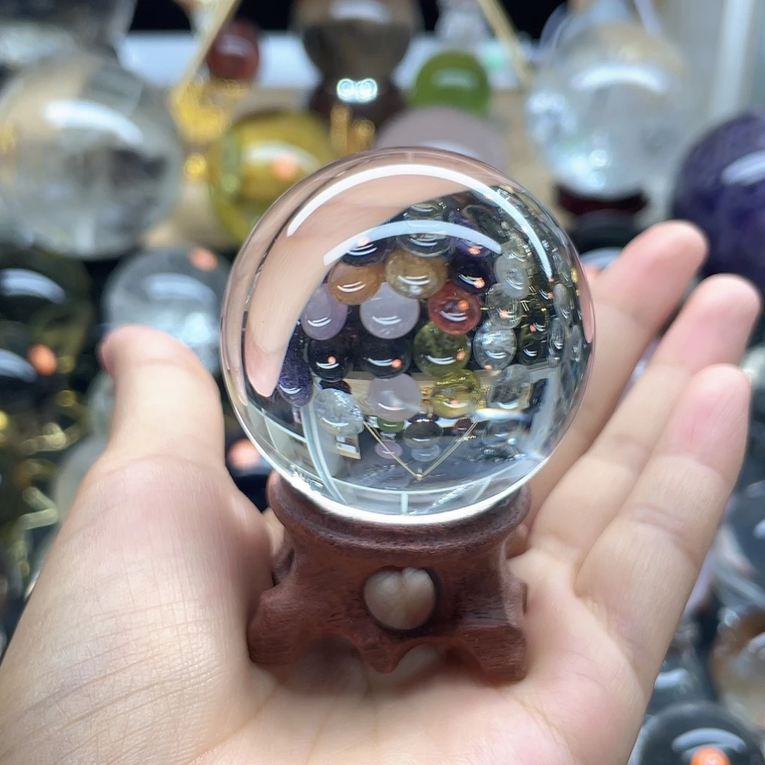 未镶嵌珠宝半成品水晶白水晶52