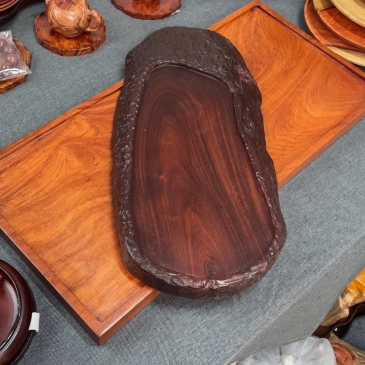 玖***龙缅甸花梨（花梨木类）两块干泡盘