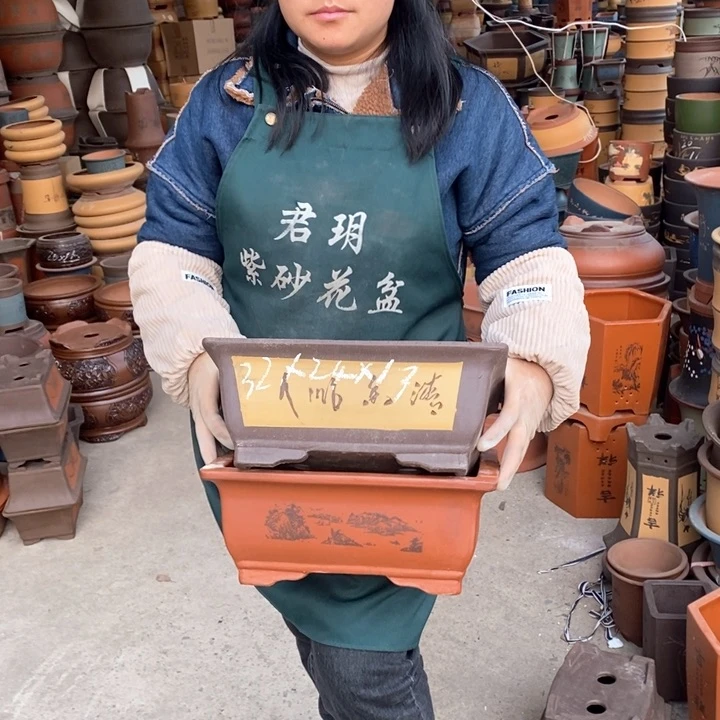 紫砂花盆紫砂花盆盆栽花卉苗木种植