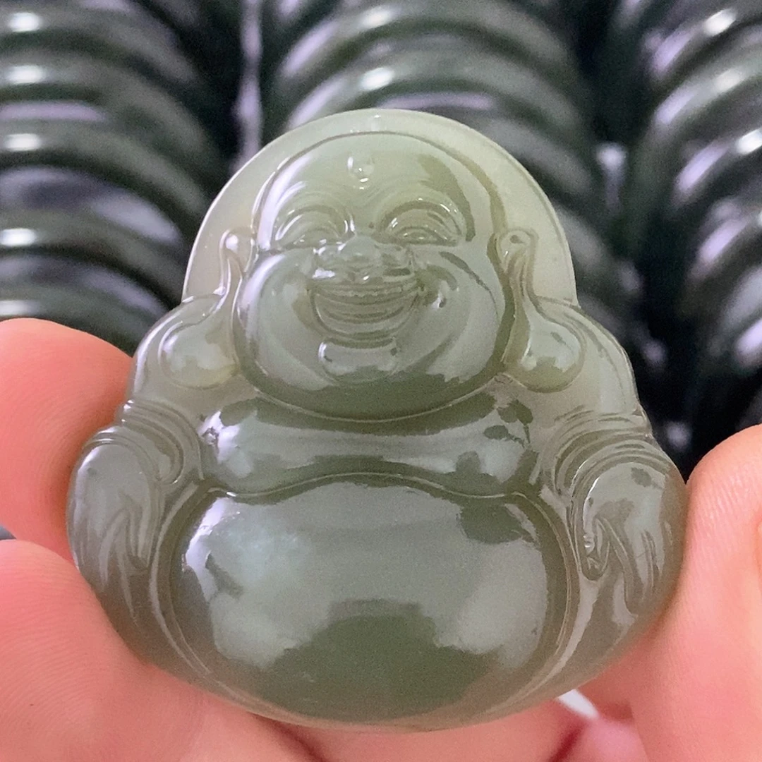 和田玉（碧玉）未镶嵌颈饰