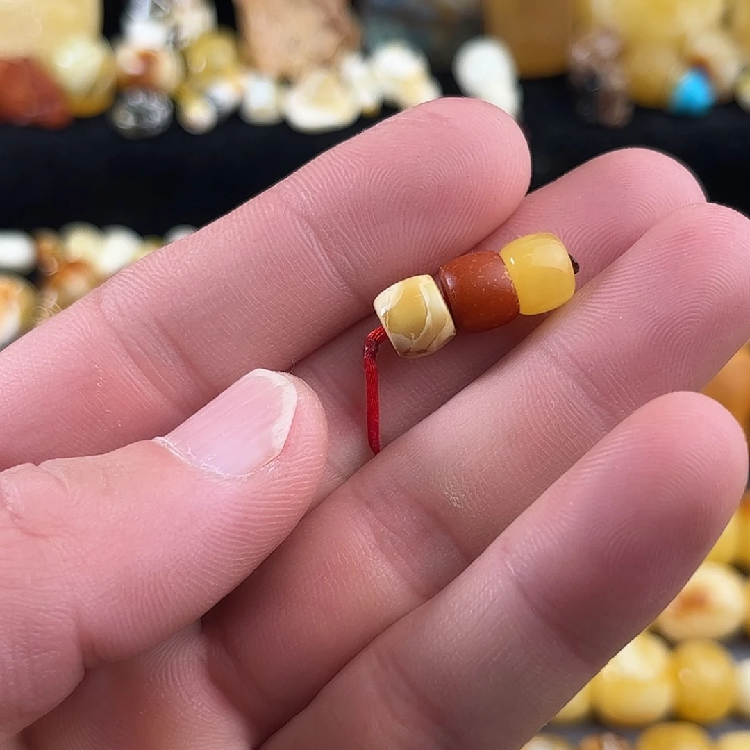 蜜蜡未镶嵌珠宝奇石8.2mm
