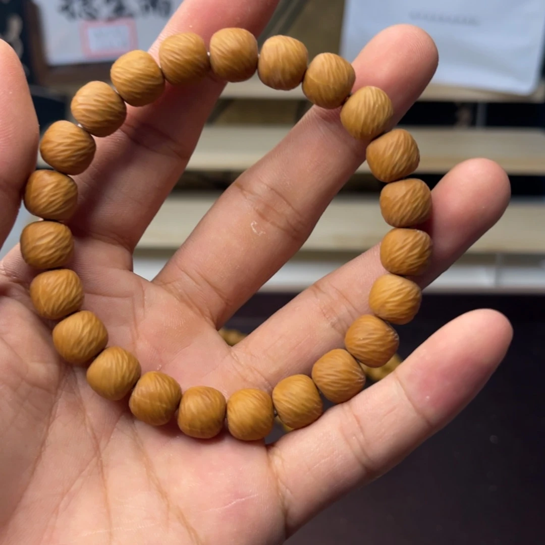 猴头核桃手串云锦