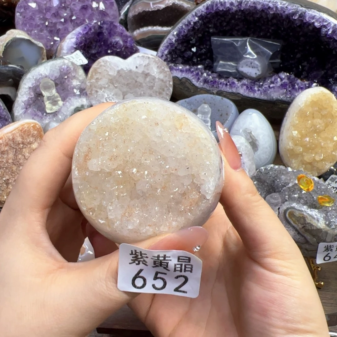 未镶嵌珠宝半成品水晶652