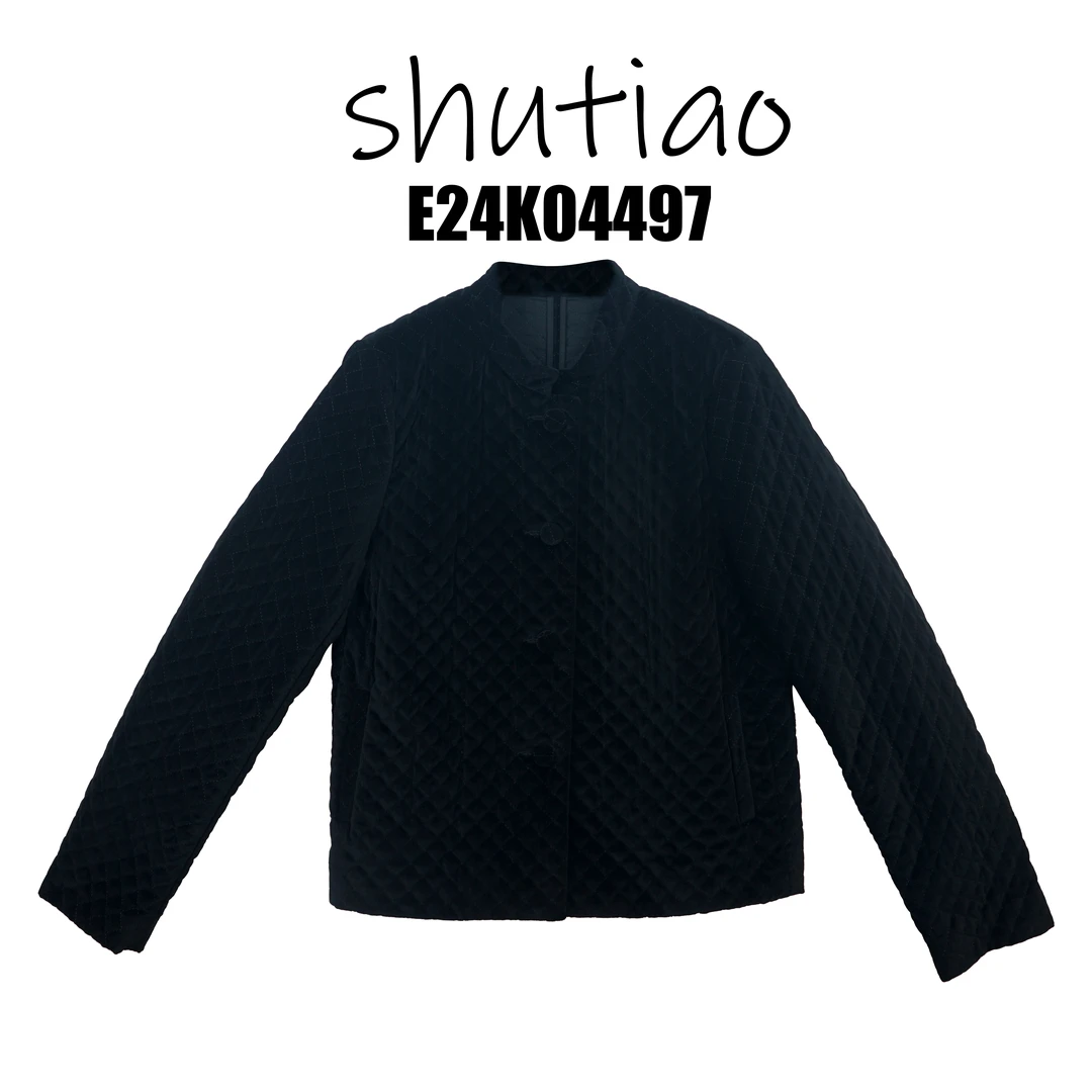 【SHUTIAO】2024秋冬：新款小众设计款外套E24K04497