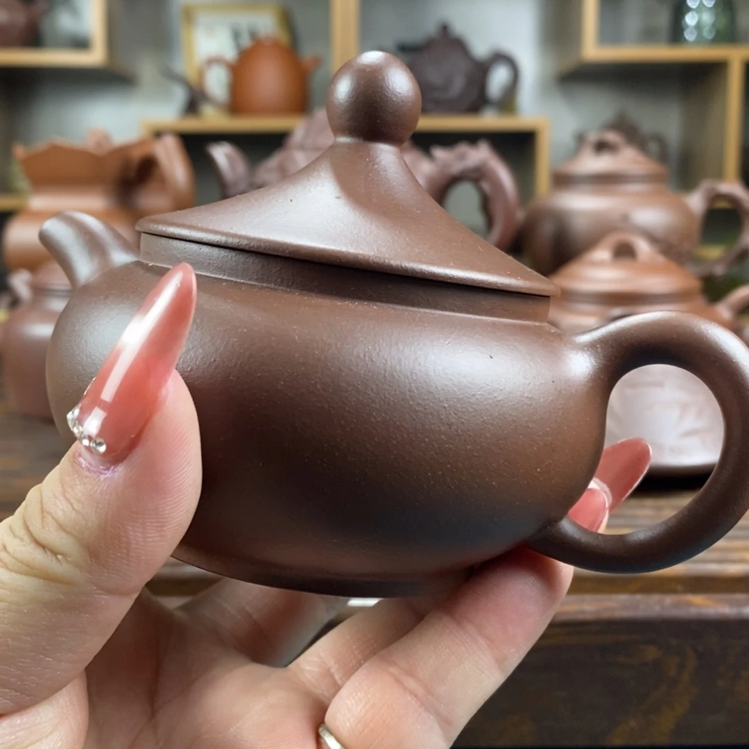 紫砂茶壶老*原矿紫砂