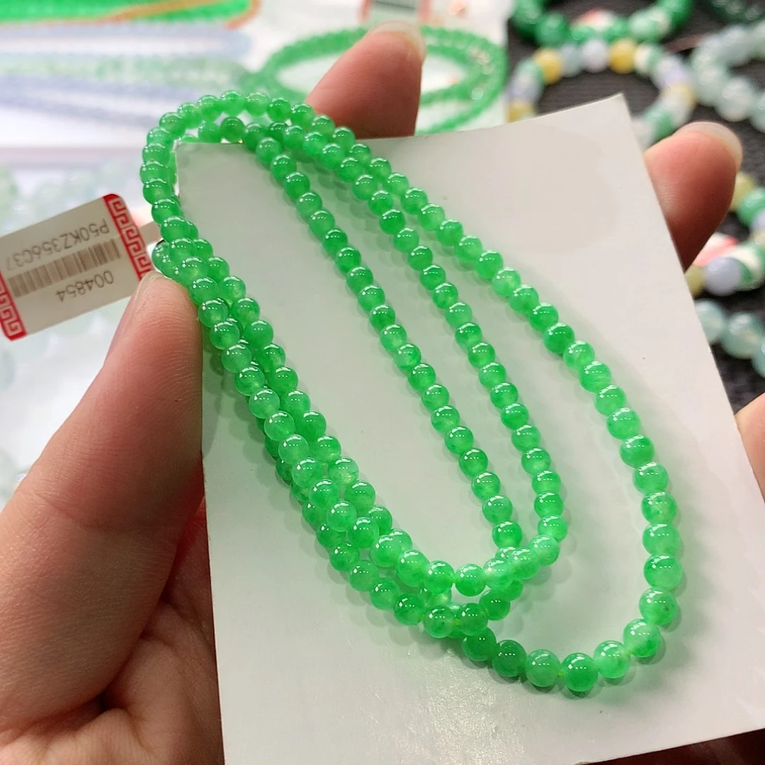 翡翠手链未镶嵌翡翠