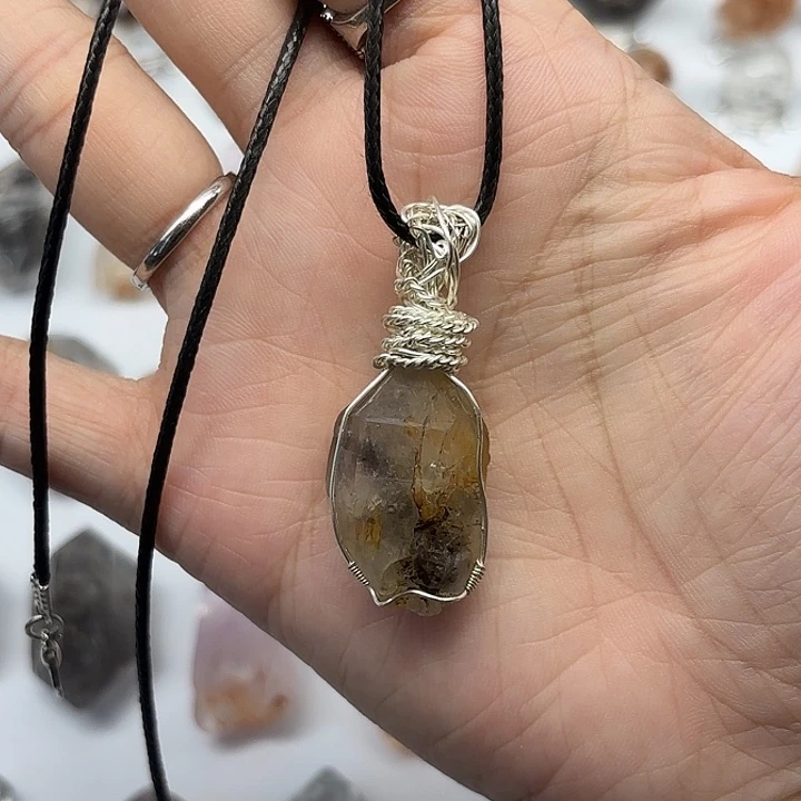 颈饰未镶嵌水晶闪灵钻项链