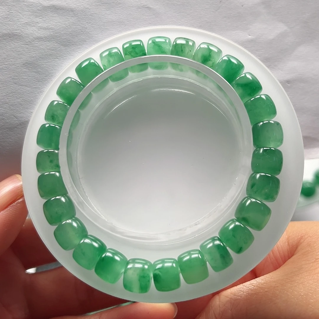 石英质玉手串未镶嵌手串8.5