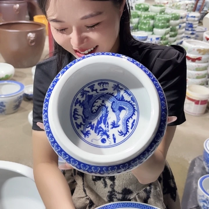 瓷片口径13厘米 高度6厘米