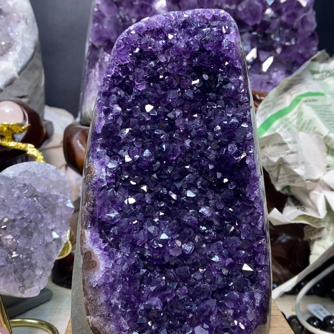 未镶嵌大型摆件（非配饰）紫晶