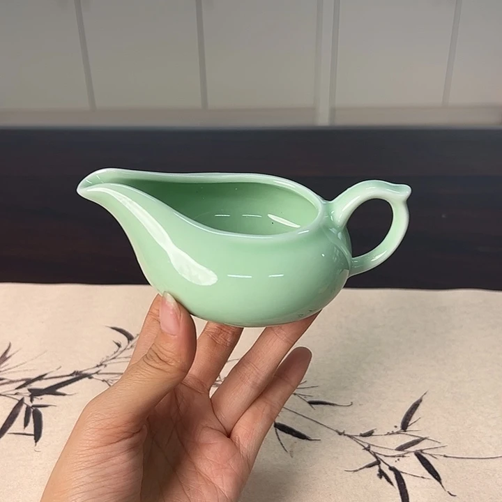 龙泉云间青瓷小米茶器
