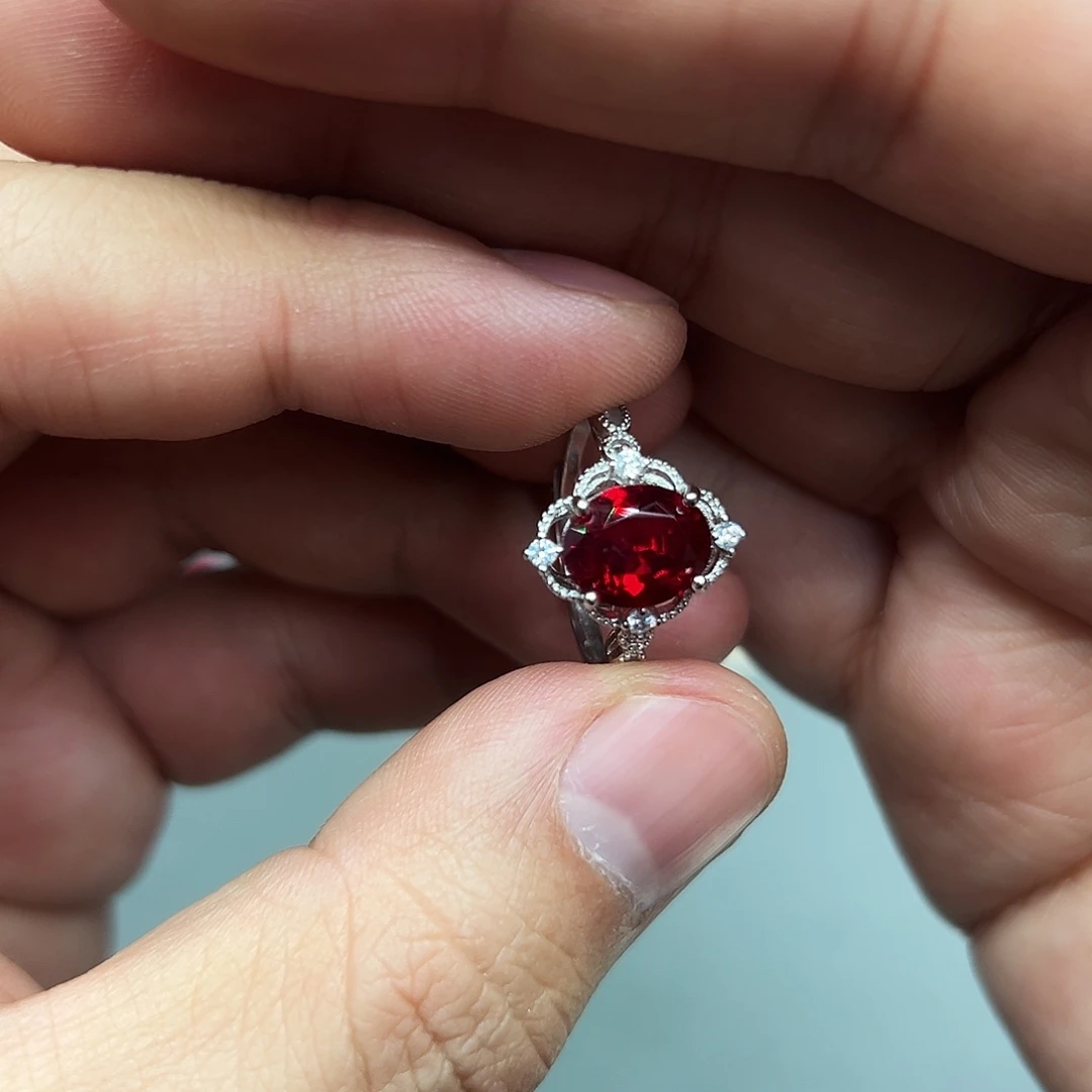 红宝石合金戒指66667