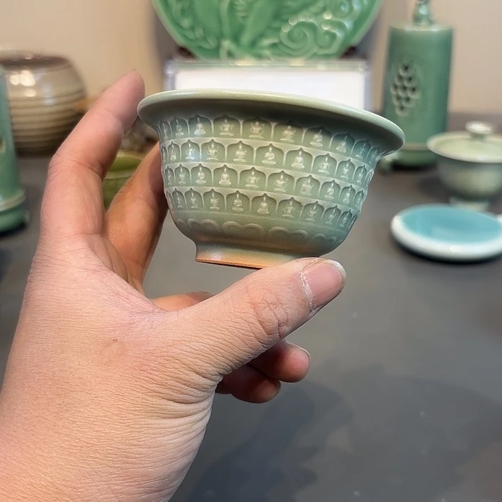 瓷片龙泉青瓷福利青瓷